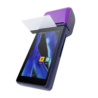 Android 9.0 5 pulgadas de pantalla táctil Sistema POS portátil con toda la cámara trasera Netcom