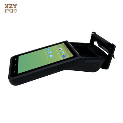 64GB lưu trữ Máy POS cầm tay Android màu đen cho hoạt động kinh doanh hợp lý