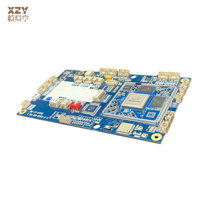 RK3399 مالي-T860 6 طبقات غمرة الذهب لوحة تطوير PCB بلوتوث 4.1