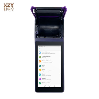 Terminal Android Pos de mano inteligente de alto rendimiento con pantalla de 5,0 pulgadas