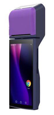 Robusto sistema Android 9.0 POS con doble pantalla con escáner de códigos QR