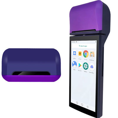 Terminal POS de 4 GB de RAM con WiFi y cámara de 5 MP Impresora térmica de 58 mm