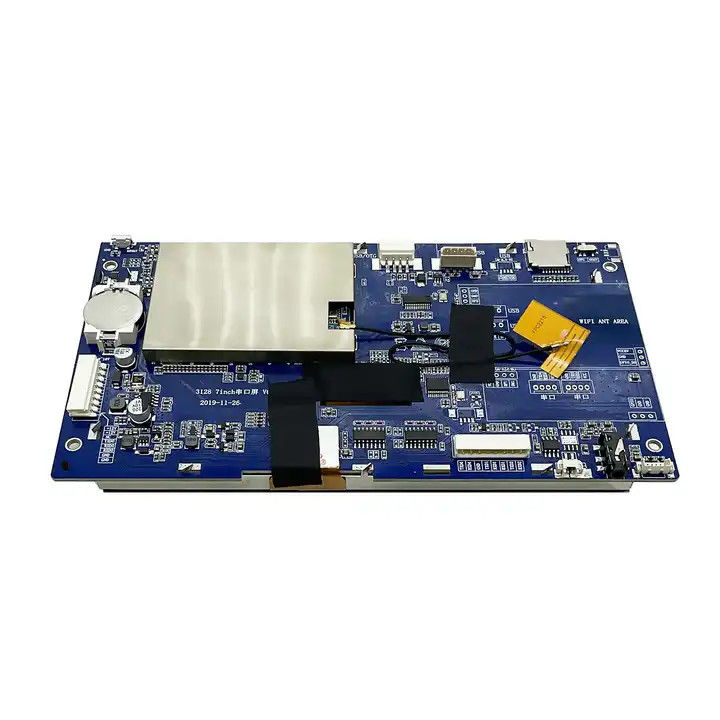 Módulo de pantalla LCD TFT inteligente de 7 pulgadas con controlador de programa de toque de interfaz serie UART