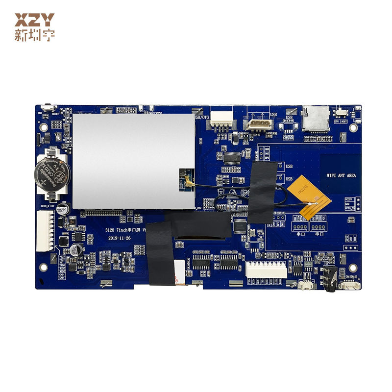 RK3128 Cuádruple núcleo A7 CPU de 1.2 GHz UART Panel LCD táctil personalizado