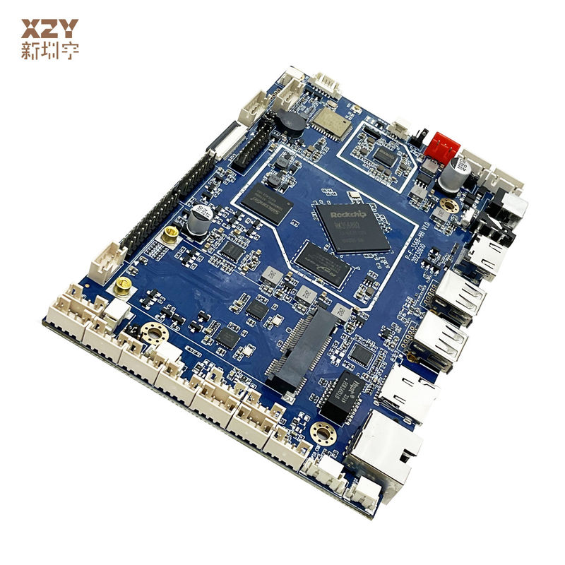 RockChip ARM G52 2EE PCBA Android материнская плата LPDDR4X 2Gbyte RAM 1 * TF Слот для карт