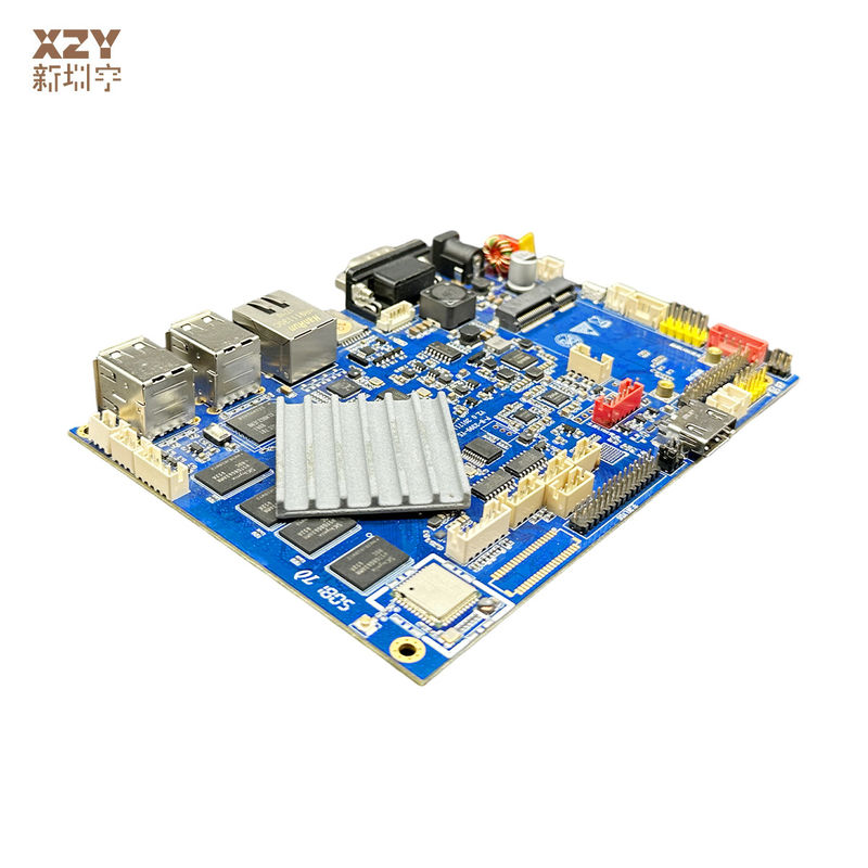 لوحة تطوير 4GB DDR3 RK3399 مع اتصال لاسلكي 802.11a / B / G / N / Ac