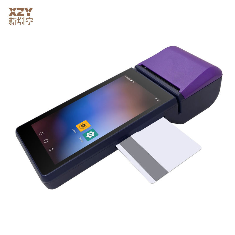 Terminal POS portátil de pedido inteligente Android con 16 GB Almacenamiento 150 mm X 75 mm X 20 mm